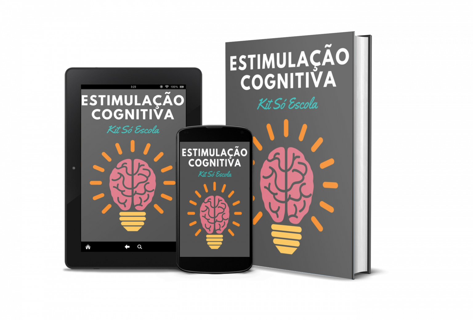 Kit Estimulação Cognitiva atenção percepção linguagem memória e