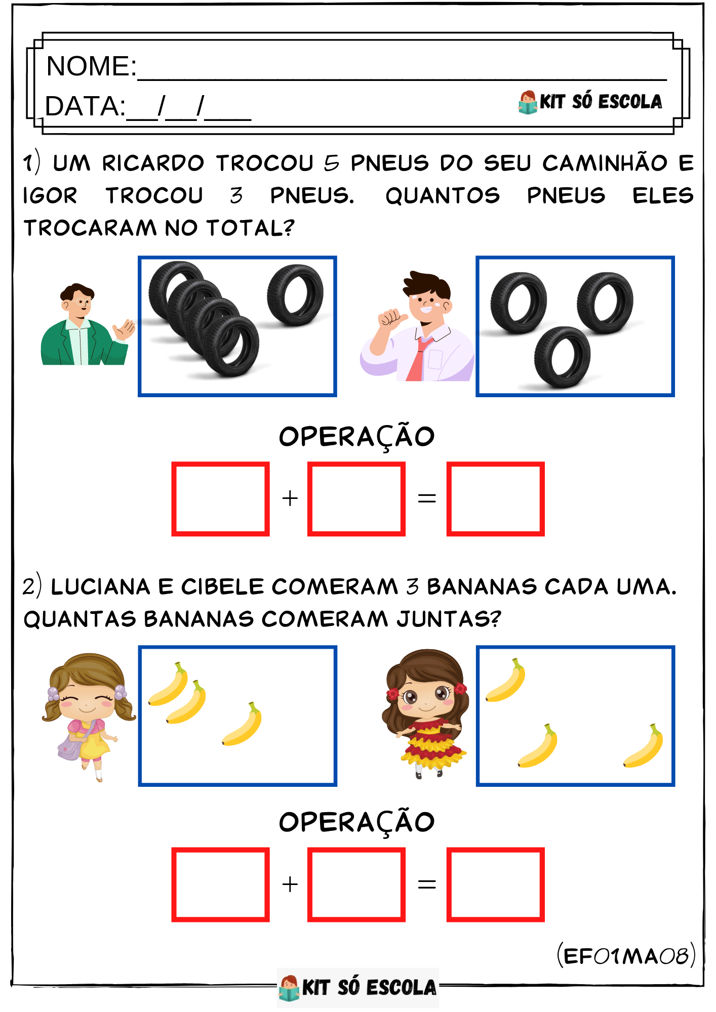 Atividades Matem Tica Ano Bncc Kit S Escola