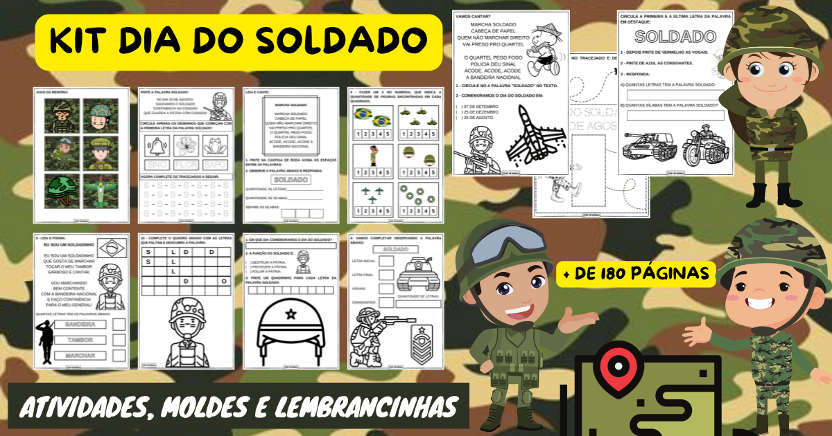 KIT DIA DO SOLDADO