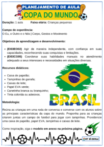 10 projetos para utilizar a Copa do Mundo na Educação Infantil