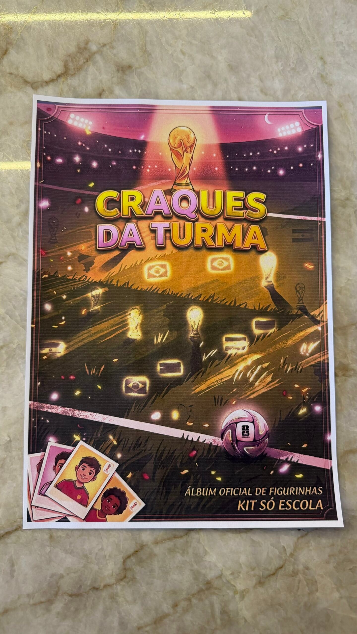 Amostra do Álbum Craques da Turma 09