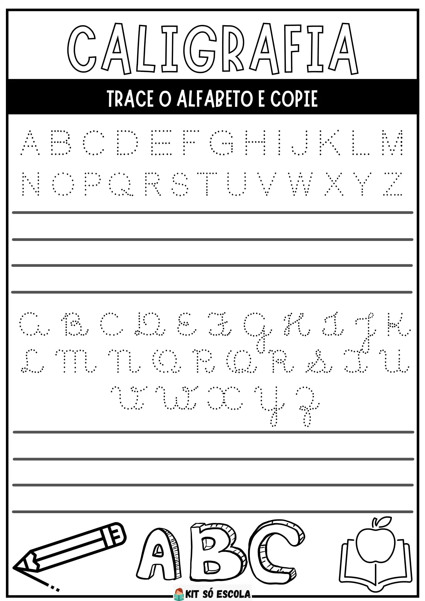 CALIGRAFIA ALFABETO E PALAVRAS (CURSIVAS E BASTAO)-05