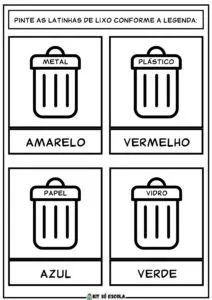 ATIVIDADES MEIO AMBIENTE - KIT SO ESCOLA