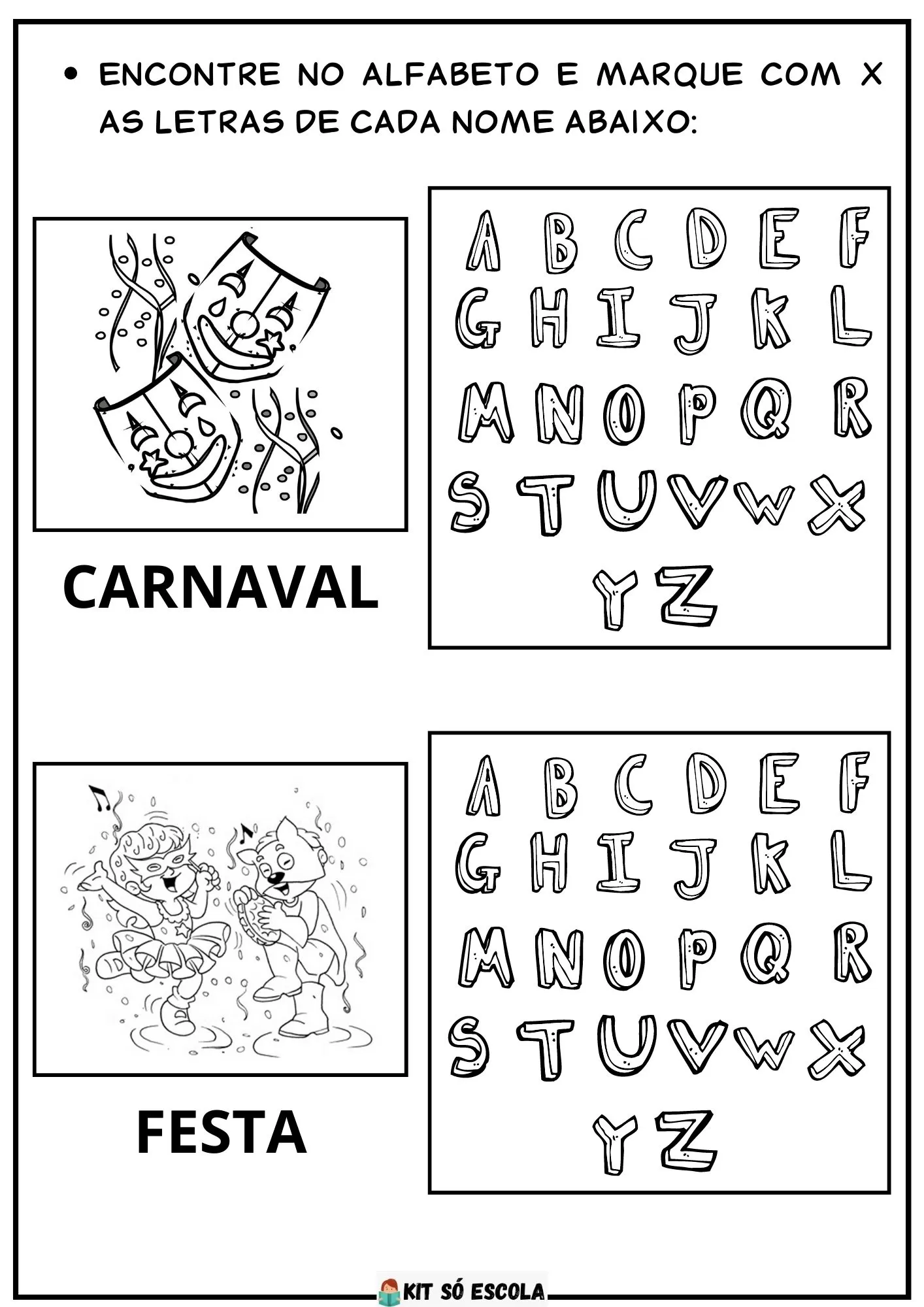 ATIVIDADES CARNAVAL EDUCACAO INFANTIL - IMPRIMIR (2)