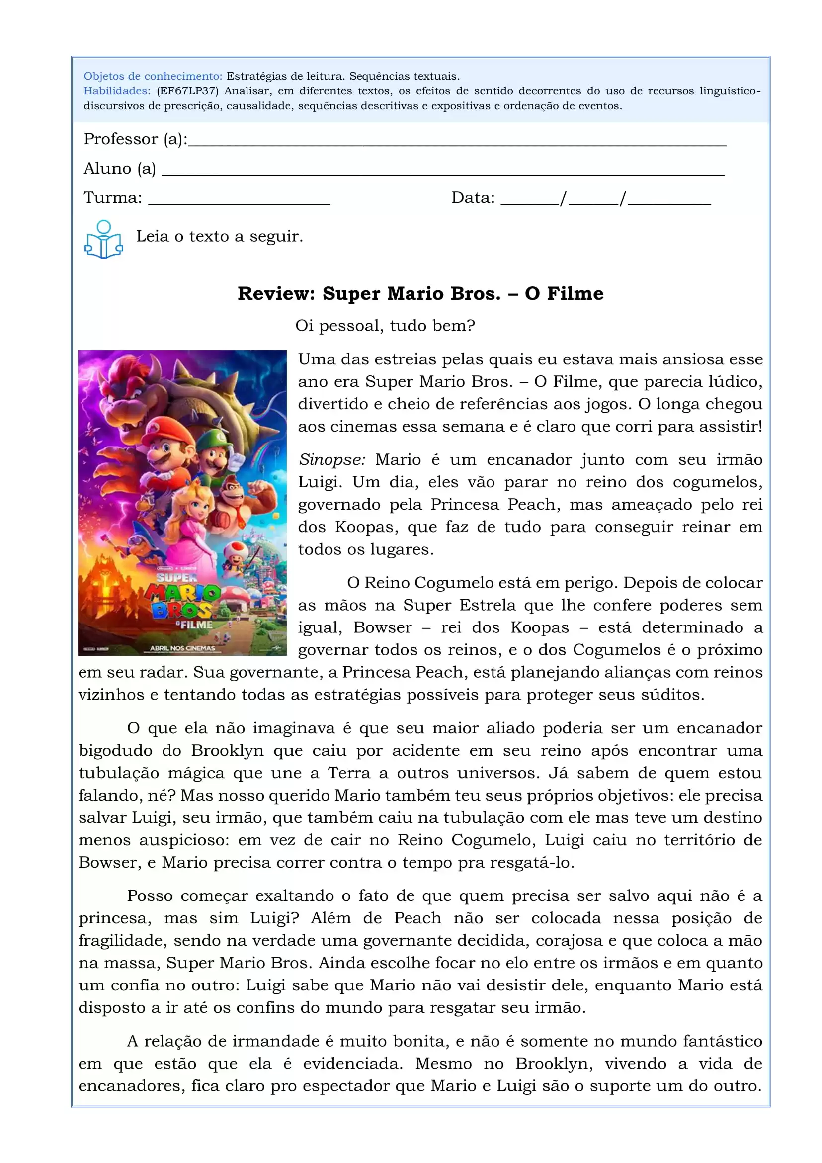 Interpretação de texto 7º ano-30