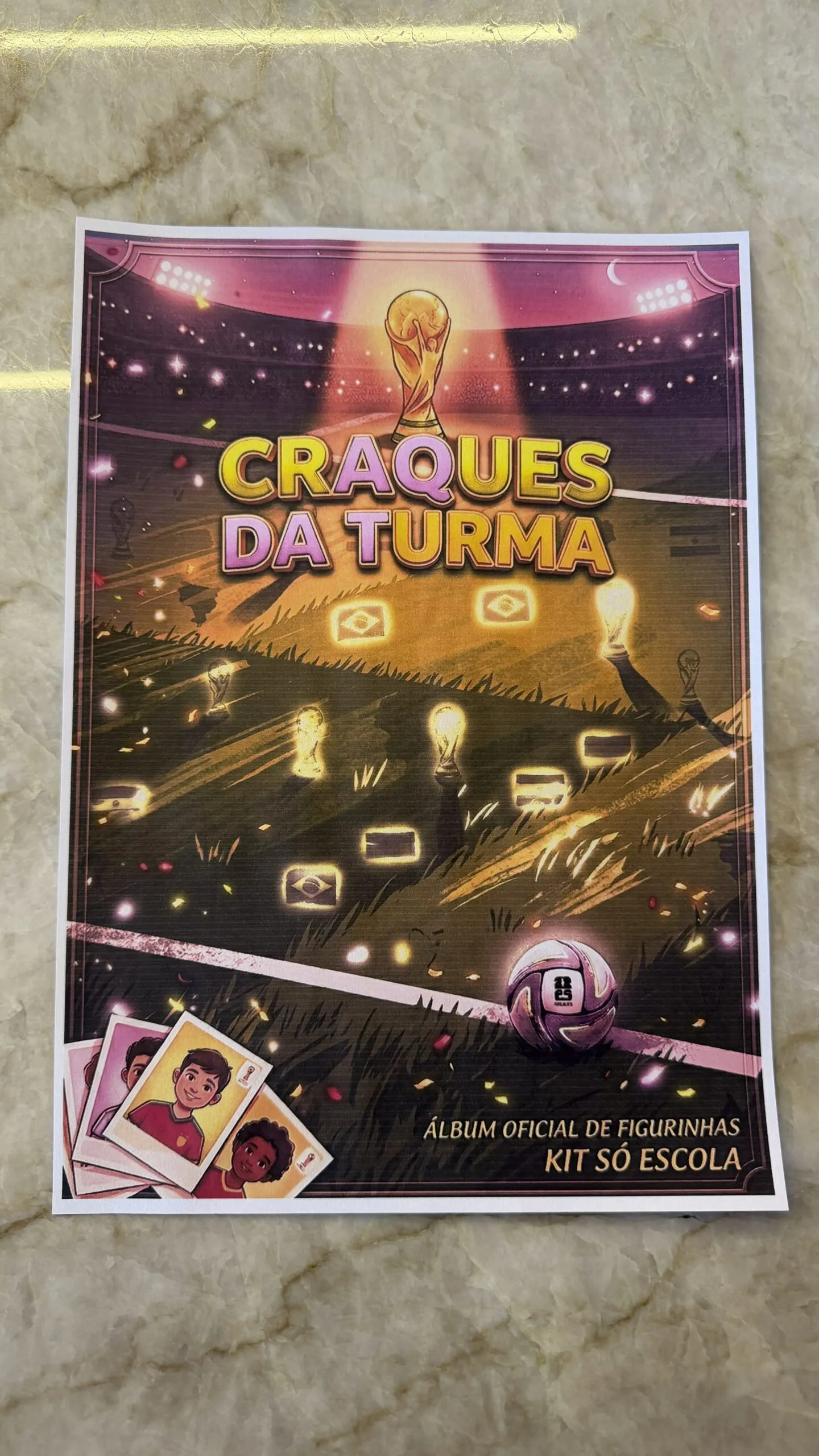 Amostra do Álbum Craques da Turma 09